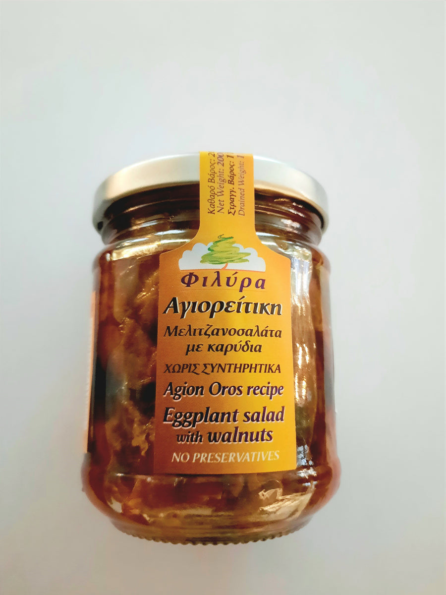 Melanzanisalat mit Nüssen 200g – bakaliko