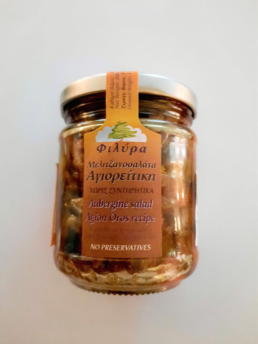 Melanzanisalat mit Feta Käse 200g – bakaliko