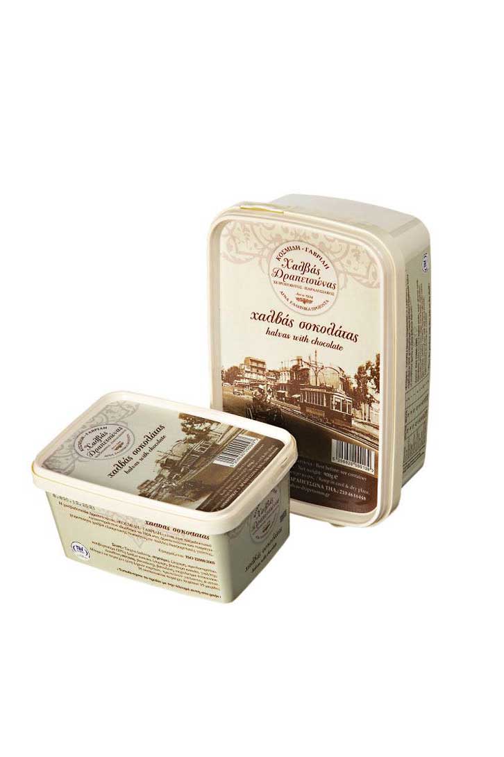 Premium handgemachte Chalva mit Schockolade 450g